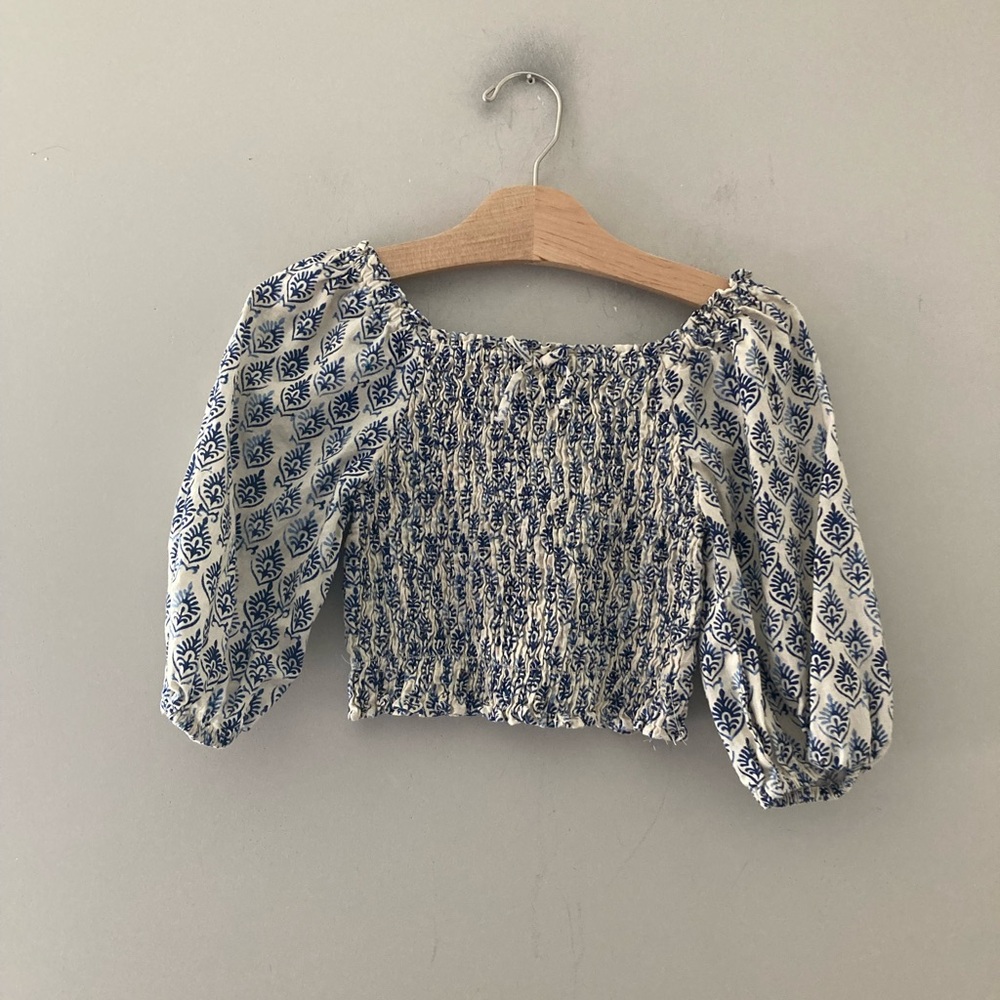 $16 ADD ON zara girls’ smocked top h&m hanna andersson mini boden quincy‎ mae